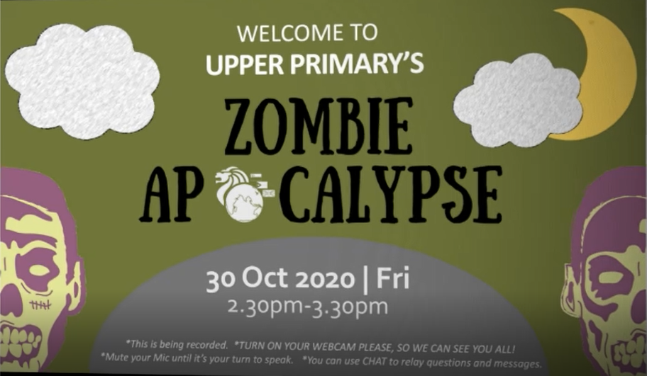 Upper Primary’s Zombie Apocalypse