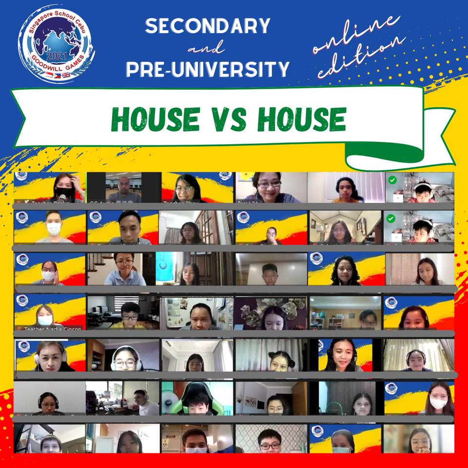 Goodwill Games: Secondary & Pre-University House Vs House