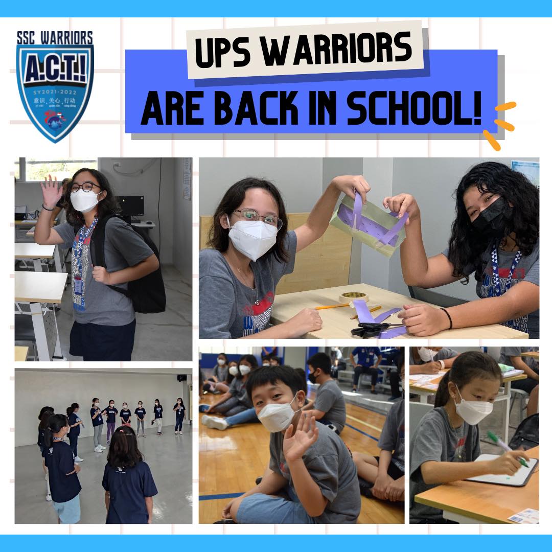 UPS Warrios are Back in School!