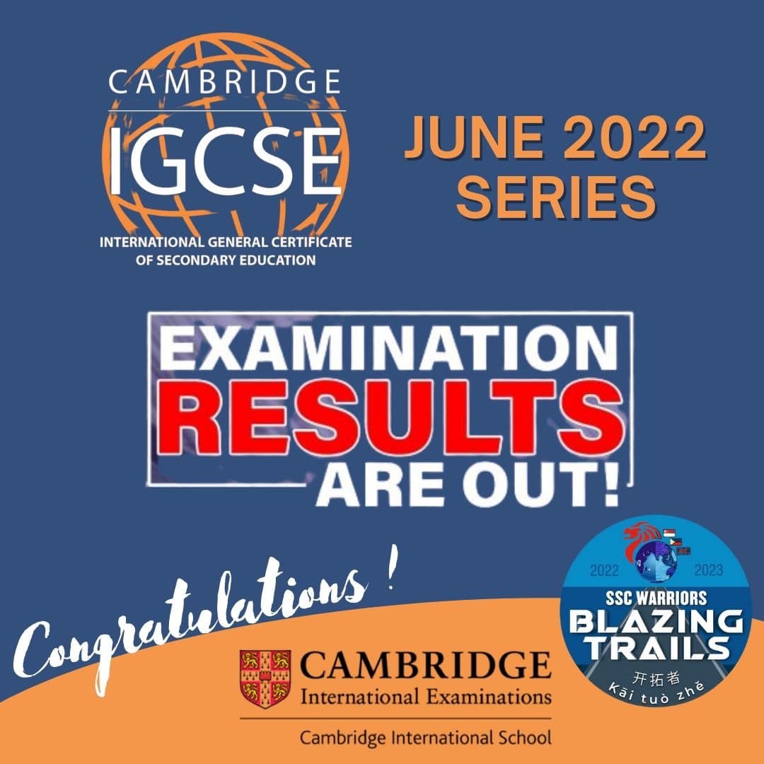 Cambridge IGCSE June 2022 Series RESULTS!