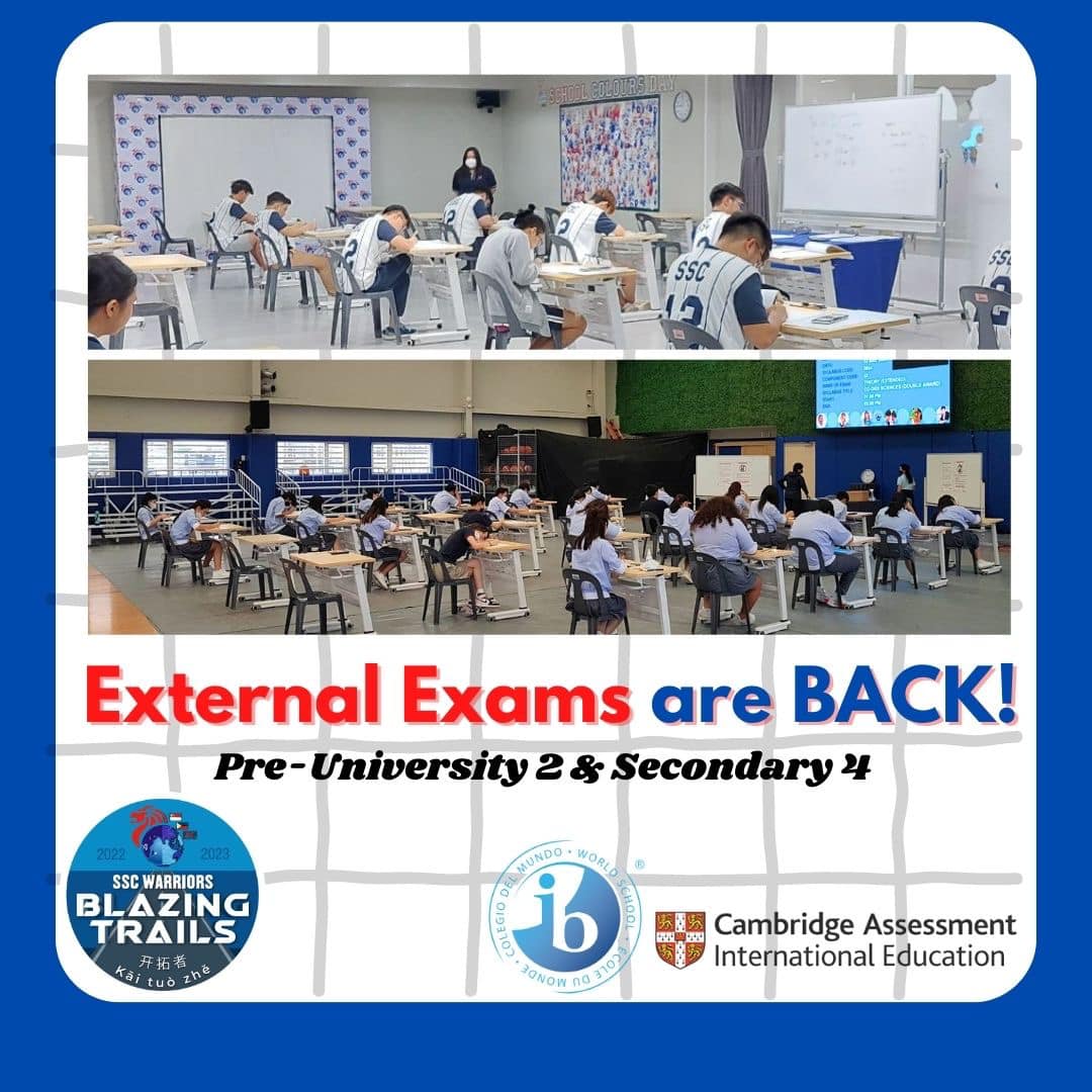 External Exams are back!