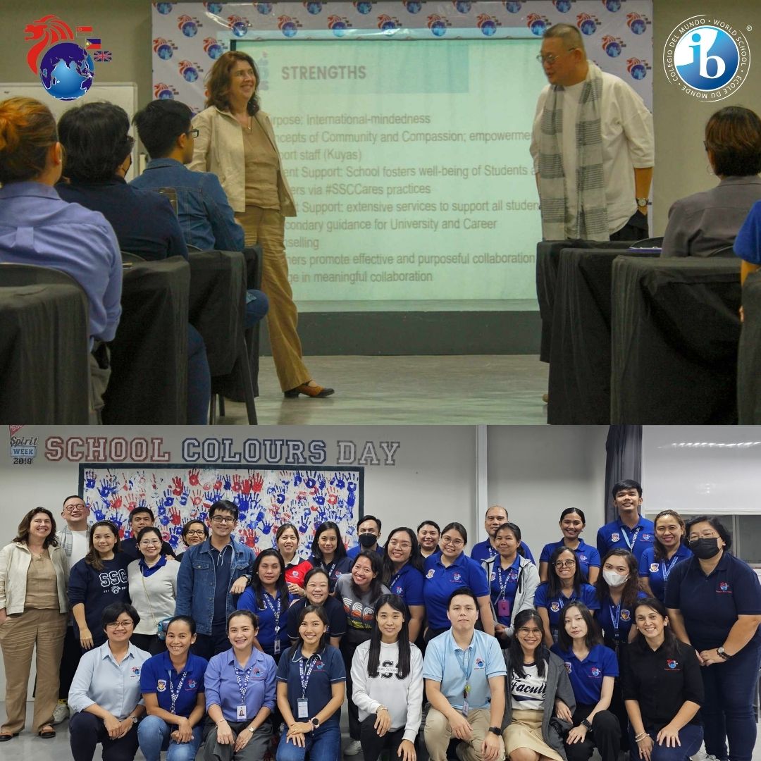 SSC welcomes IB for EVALUATION visit