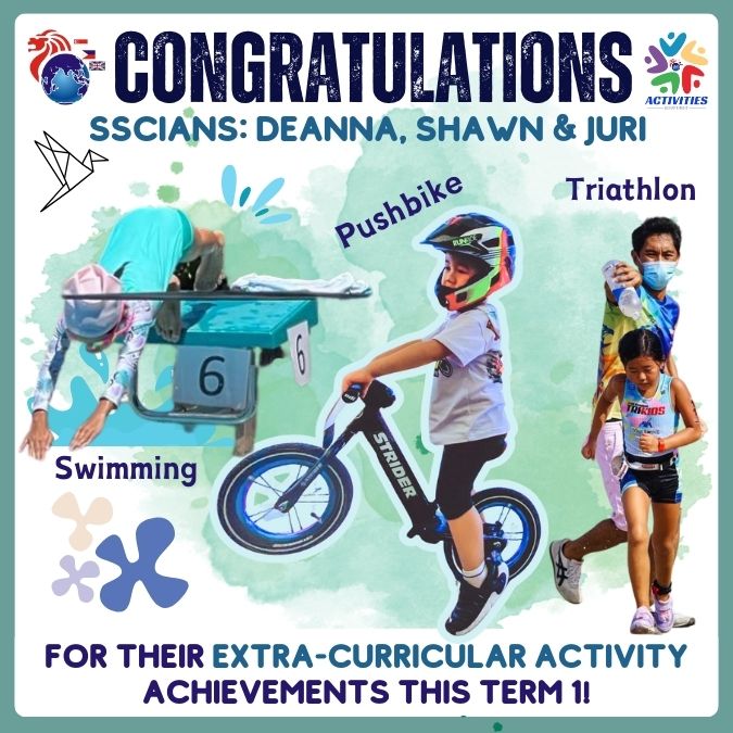 More SSCians and their ExtraCurricular Achievements!