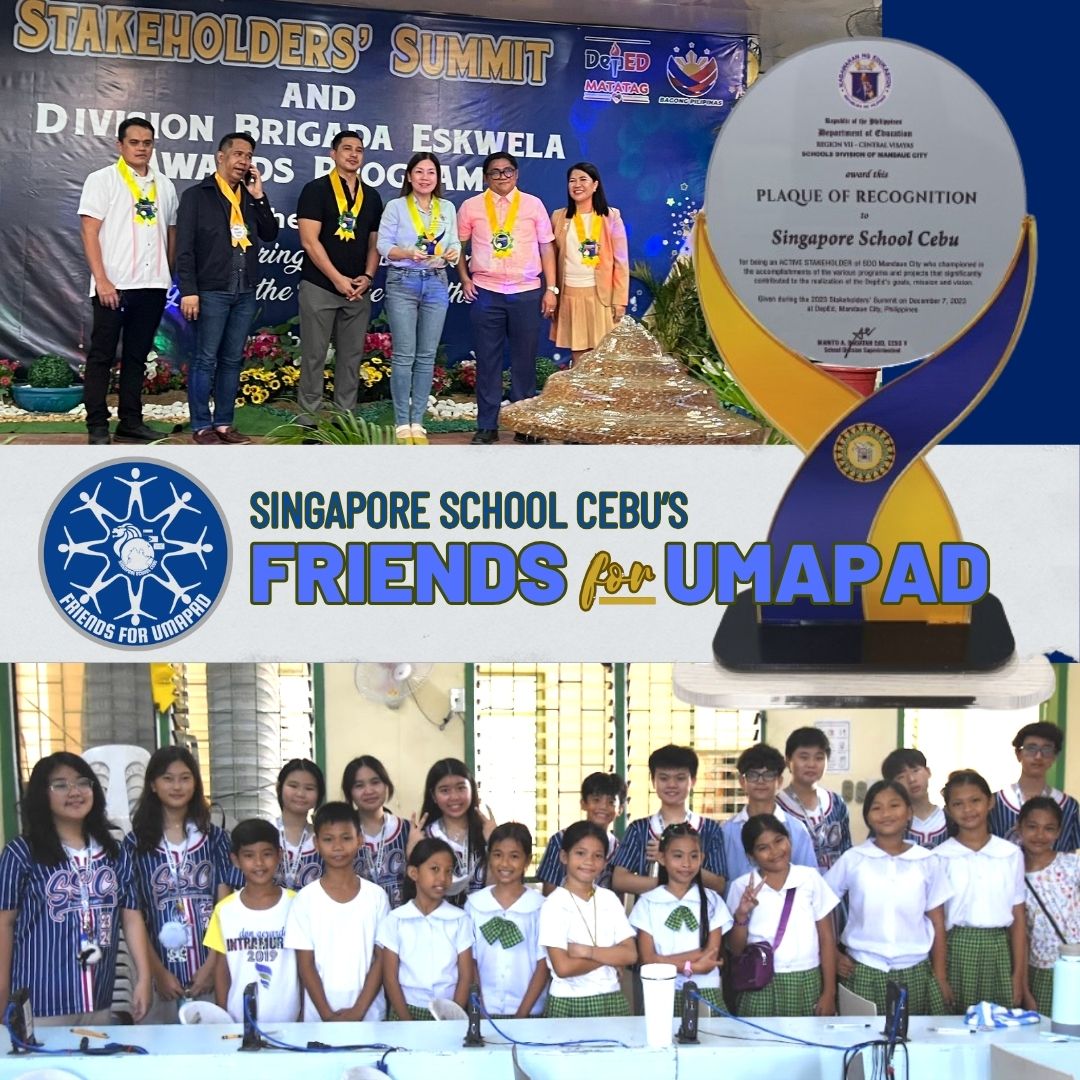 SSC recognised by Mandaue DepEd for its Umapad Outreach!